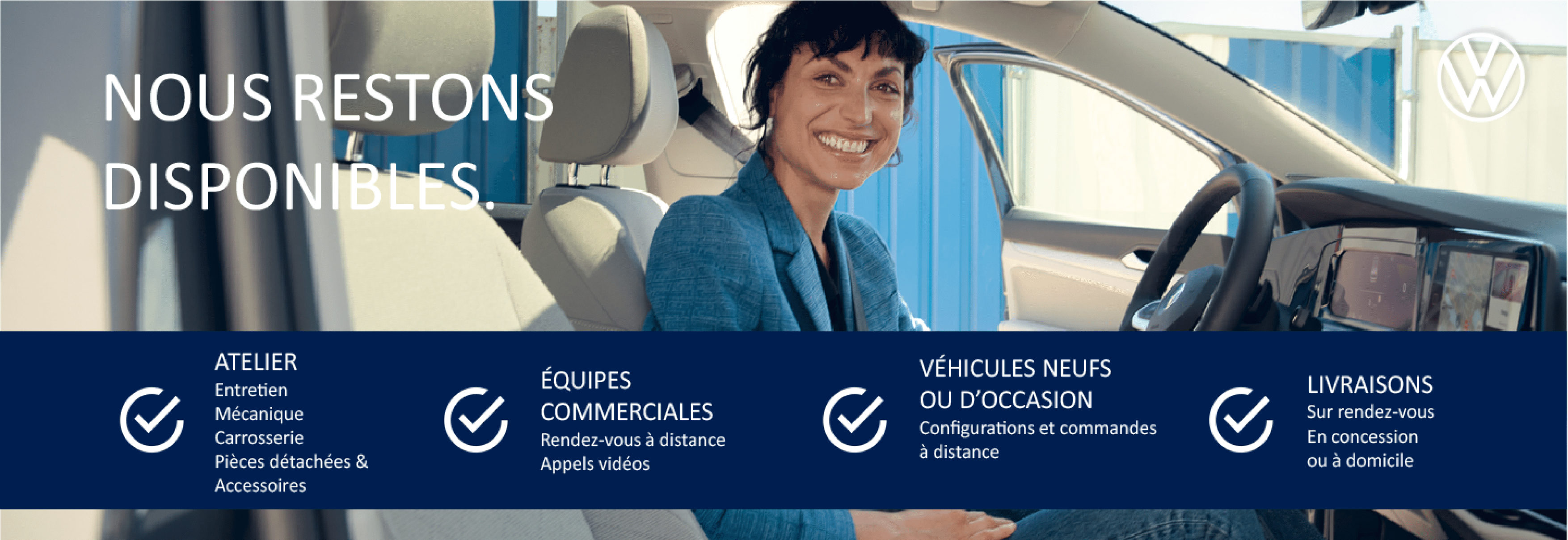 Votre demande de rendez-vous chez Volkswagen Orvault